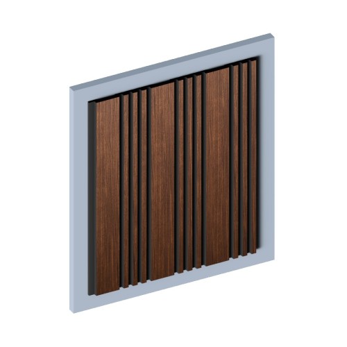 Стеновая панель из полистирола Hiwood LV128 BR396K 2700×120×12
