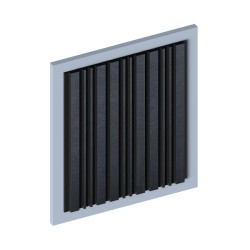 Стеновая панель из полистирола Hiwood LV121 BK114K 2700×120×12