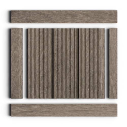 Стеновая панель из полистирола Hiwood LV127L BR490 2700×120×12