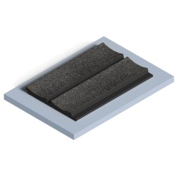 Стеновая панель из полистирола Hiwood LV125 S387K 2700×120×12