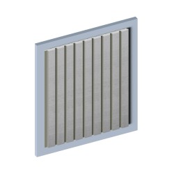 Стеновая панель из полистирола Hiwood LV124 S339S 2700×120×12