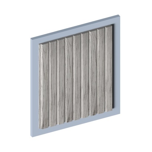 Стеновая панель из полистирола Hiwood LV124 GR24 2700×120×12