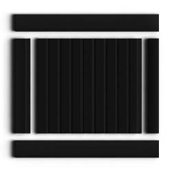 Стеновая панель из полистирола Hiwood LV124 BK 2700×120×12