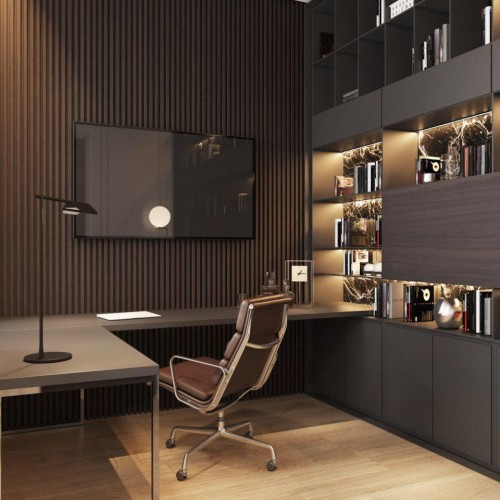 Стеновая панель из полистирола Hiwood LV139 BR405 2700×120×12