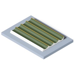 Стеновая панель из полистирола Hiwood LV139 GN81G 2700×120×12