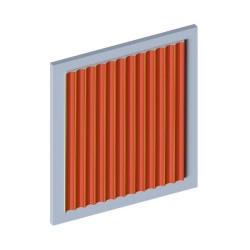 Стеновая панель из полистирола Hiwood LV139 OR3G 2700×120×12