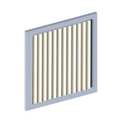 Стеновая панель из полистирола Hiwood LV139 W41G 2700×120×12