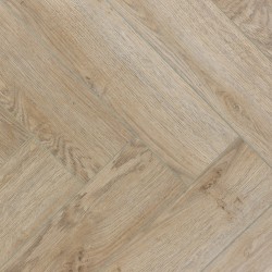Кварцвиниловый SPC ламинат Cronafloor Herringbone Дуб Лилль H007 венгерская елка 640×128×4,5