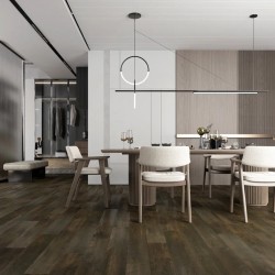 Кварцвиниловый SPC ламинат Fargo Comfort Орех Маньчжурский 2022−2 1220×150×4