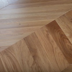 Инженерная доска Lab Arte Chevron Pro Дуб Лак натур французская елка 610×90×15