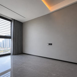 Плинтус алюминиевый Modern Decor L-образный черный 2950×40×10