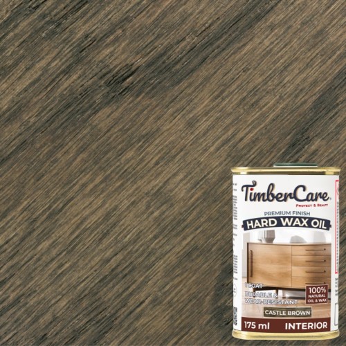 Масло с твердым воском TimberCare Hard Wax Oil цвет Темно-коричневый 350102 0,175 л Масло с твердым воском TimberCare Hard Wax Oil цвет Темно-коричневый 350102 0,175 л