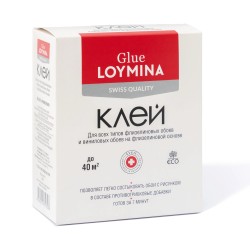 Клей для флизелиновых и виниловых обоев Loymina 0,3 кг