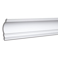 Потолочный плинтус под покраску Европласт 1.50.108 2000×117×119