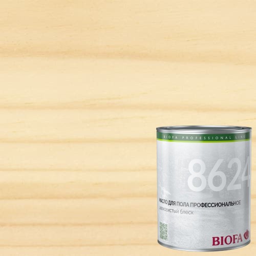 Масло бесцветное для пола Biofa 8624 0,4 л
