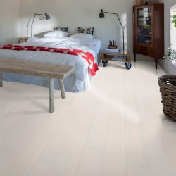 Паркетная доска Kahrs Бук Белое Сияние Opaque 2420×187×15