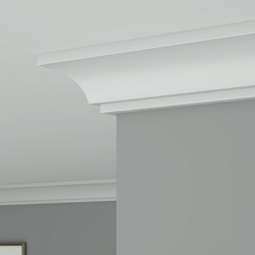 Потолочный плинтус под покраску Ultrawood CR 0014 i 2000×30×31