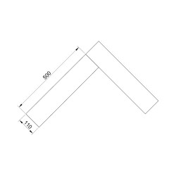 Инженерная доска Lab Arte Angle Дуб Бург рустик венгерская елка 500×110×14