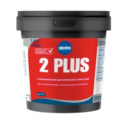 Клей для винилового пола Kesto 2 Plus акриловый на водной основе 1,4 кг