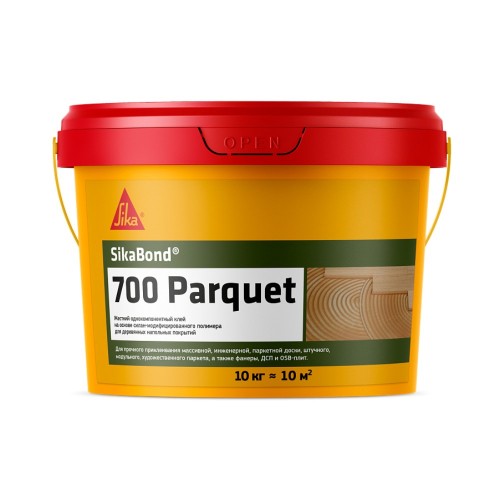 Клей для паркета SikaBond-700 Parquet 764774 силан-модифицированный 10 кг Клей для паркета SikaBond-700 Parquet 764774 силан-модифицированный 10 кг