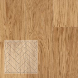 Инженерная доска Eparket Дуб Natural натур УФ лак венгерская елка 540×90×15