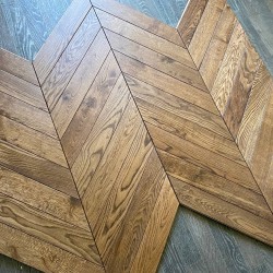 Инженерная доска Епаркет Дуб Орех рустик лак французская елка 510×100×15