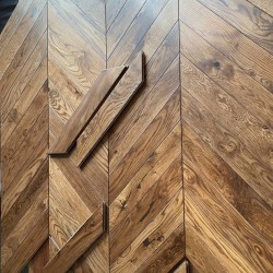 Инженерная доска Епаркет Дуб Орех рустик лак французская елка 510×100×15