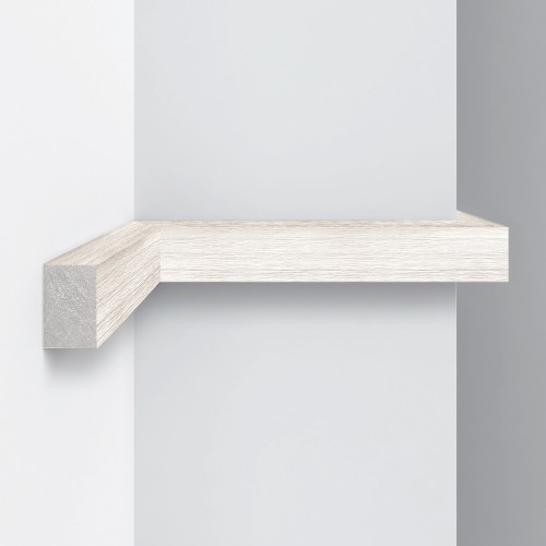 Рейка декоративная Decomaster Eco Line D048-1070 Дуб молочный 2900×30×20