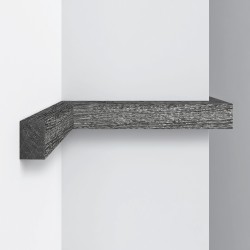 Рейка декоративная Decomaster Eco Line D048-87 Дуб титан 2900×30×20