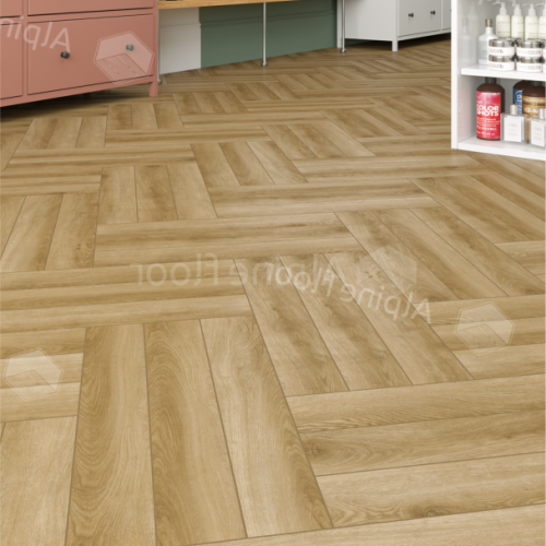 Ламинат Alpine Floor Herringbone 12 PRO New Дуб Эльзас LF106-02 венгерская елка 606×101×12