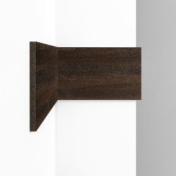 Стеновая панель из полистирола Decomaster Eco Line D310-438 Махагон 2900×100×7