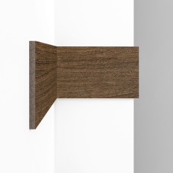 Стеновая панель из полистирола Decomaster Eco Line D310-81 Орех 2900×100×7