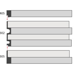 Стеновая панель Decomaster Eco Line D302-1634 2900×122×21