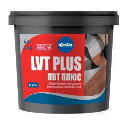 Клей для винилового пола Kesto LVT Plus акриловый 4 кг