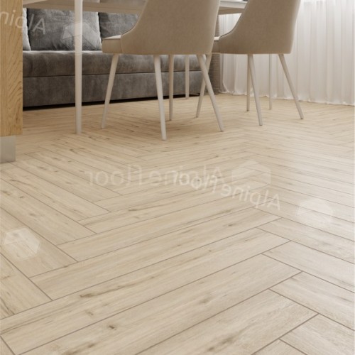 Ламинат Alpine Floor Herringbone 12 PRO Дуб Лион LF106-01 венгерская елка 606×101×12