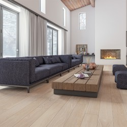 Инженерная доска Gran Parte Дуб Крема Crema 013 элит 500−1500×155×15