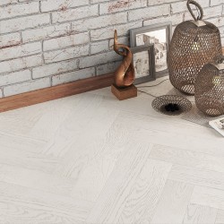 Инженерная доска Gran Parte Дуб Бианко Bianco 018 элит венгерская елка 550×110×15