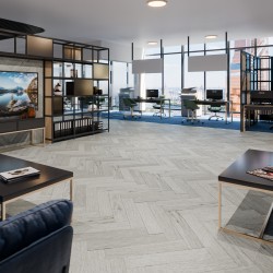 Кварцвиниловый SPC ламинат Damy Floor London Йорк York 191023EL-04 венгерская елка 615×123×4