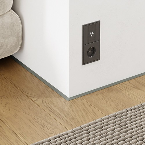 Микроплинтус алюминиевый Modern Decor RAL 7010 Брезентово-серый 24-06-15 2500×16×6 Микроплинтус алюминиевый Modern Decor RAL 7010 Брезентово-серый 24-06-15 2500×16×6