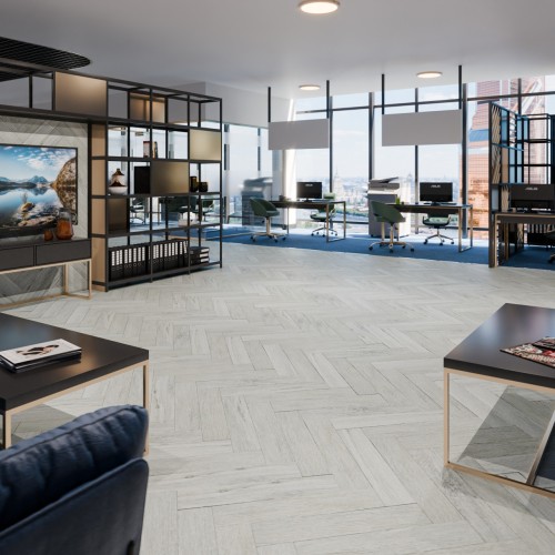 Кварцвиниловый SPC ламинат Damy Floor London Кардифф 191023EL-05 венгерская елка 615×123×4