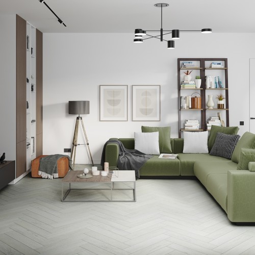 Кварцвиниловый SPC ламинат Damy Floor London Кардифф 191023EL-05 венгерская елка 615×123×4