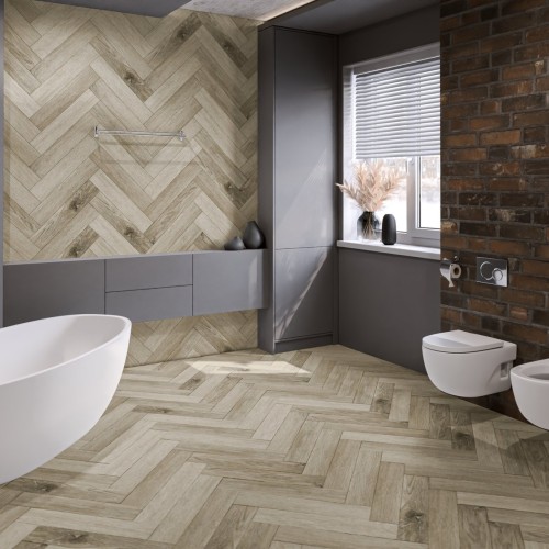 Кварцвиниловый SPC ламинат Damy Floor London Честер 200415EL-01 венгерская елка 615×123×4