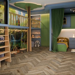 Кварцвиниловый SPC ламинат Damy Floor London Ковентри Coventry 190707EL-01 венгерская елка 615×123×4