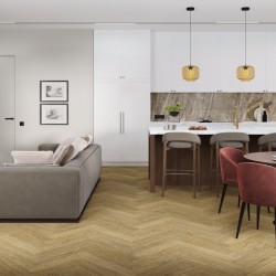 Кварцвиниловый SPC ламинат Damy Floor London Эдинбург Edinburgh 191023EL-13 венгерская елка 615×123×4