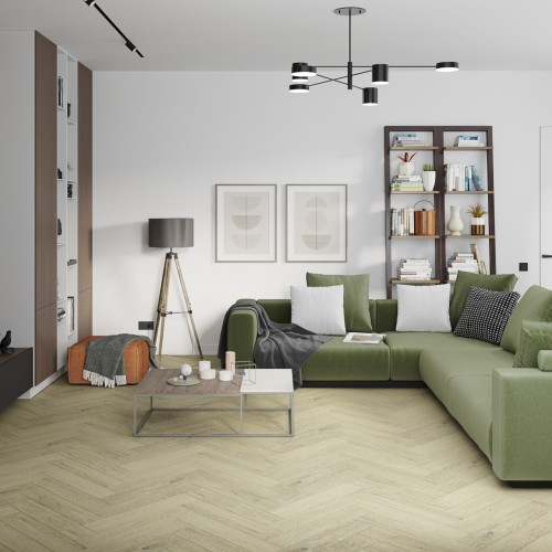 Кварцвиниловый SPC ламинат Damy Floor London Бристоль 191023EL-02 венгерская елка 615×123×4