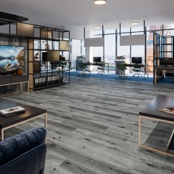 Кварцвиниловый SPC ламинат Damy Floor Family Дуб Сильвер Silver Oak T7020-23 1220×180×4