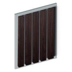Рейка декоративная Hiwood LB40 BR395 2700×40×20