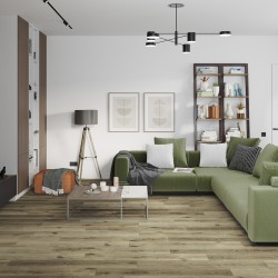 Кварцвиниловый SPC ламинат Damy Floor Family Дуб Провинциальный Provincial Oak T7020-4 1220×180×4