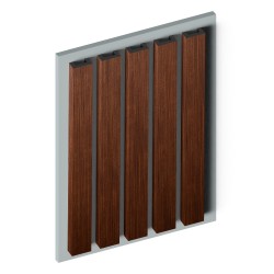 Рейка декоративная Hiwood LB40 BR396 2700×40×20