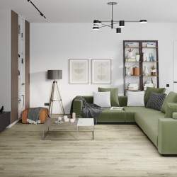 Кварцвиниловый SPC ламинат Damy Floor Family Дуб Белый White Oak SL3739-3 1220×180×4